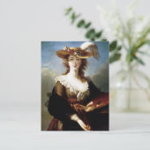 エリザベス・ヴィジレブラン自画像 ポストカード (スタンド正面)