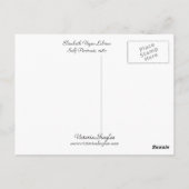 エリザベス・ヴィジレブラン自画像 ポストカード (裏面)