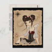 エリザベス – 妖精の海賊はがき ポストカード (正面/裏面)