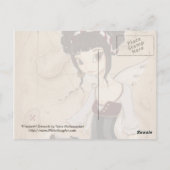 エリザベス – 妖精の海賊はがき ポストカード (裏面)