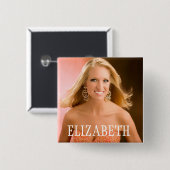 エリザベス 缶バッジ (正面&裏面)