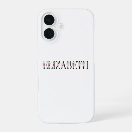 エリザベス iPhone 16ケース (裏面)