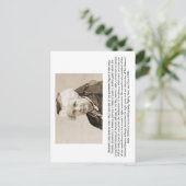 エリザベスCady Stanton -男女同権主義者 ポストカード (スタンド正面)