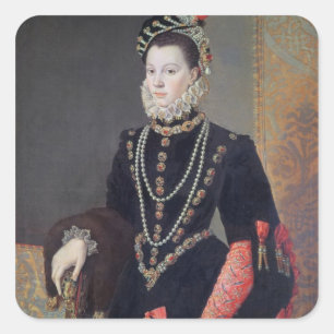 エリザベスde Valois 1604-8年 スクエアシール