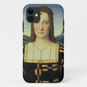 エリザベスGonzaga、c.1504 (窓ガラスのポートレートの油 iPhone 11 ケース