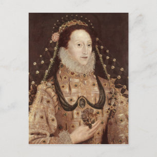 エリザベスIのポートレートc.1575-80 ポストカード