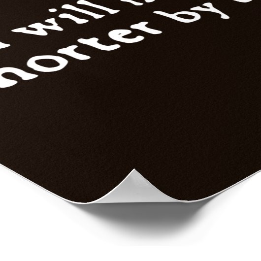 エリザベスI引用文オンビヘディング ポスター (角)