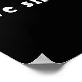 エリザベスI引用文オン未決定 ポスター (角)