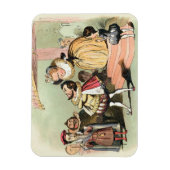 エリザベスI (1533-1603):ロバート・デヴルーと2位 マグネット (縦)