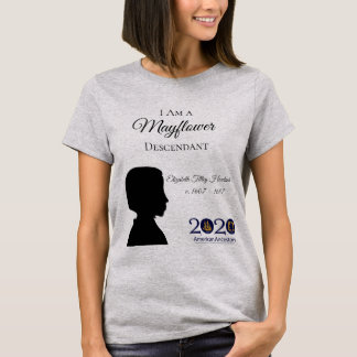 エリザベスTilley Howland Mayflowerの女性のTシャツ Tシャツ