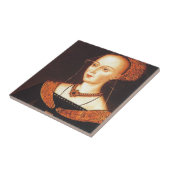 エリザベスWoodville "白人の女王" タイル (側面)