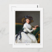 エリザベツヴィジェルブラン#105 -ファインアートはがき ポストカード (正面/裏面)