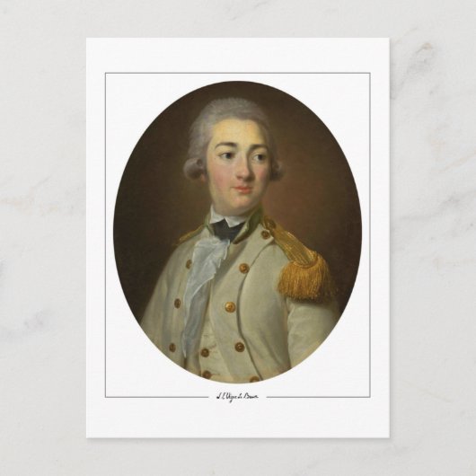 エリザベツヴィジェルブラン#191 -ファインアートはがき ポストカード (正面)