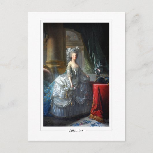 エリザベツヴィジェルブラン#21 -ファインアートはがき ポストカード (正面)