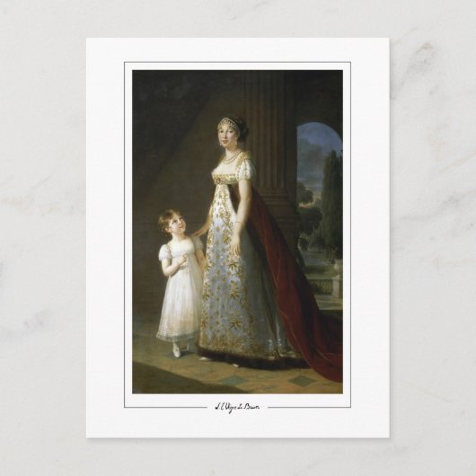 エリザベツヴィジェルブラン#239 -ファインアートはがき ポストカード (正面)