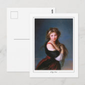 エリザベツヴィジェルブラン#244 -ファインアートはがき ポストカード (正面/裏面)