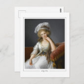 エリザベツヴィジェルブラン#282 -ファインアートはがき ポストカード (正面/裏面)