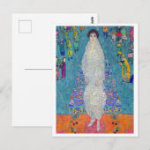 エリザベート・レデラーーの肖像、グスタフ・クリムト ポストカード (正面/裏面)