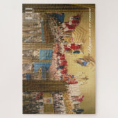 エリザ絵画ベス女王の戴冠式の ジグソーパズル (縦)