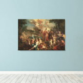 エリシアの野原のアエネースの姿 キャンバスプリント (インサイチュ (ウッドフロア))