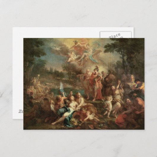 エリシアの野原のアエネースの姿 ポストカード (正面/裏面)