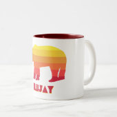 エリジェージアグルジアレインボーベア ツートーンマグカップ (正面右)