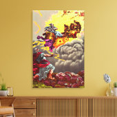 エリジャアセンズトゥ天国キャンバスプリント キャンバスプリント (インサイチュ (リビング))