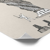 エリジャオン山カーメル – 天国からの火災 ポスター (角)