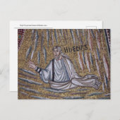 エリジャビザンチンモザイク正統のアイコン ポストカード (正面/裏面)