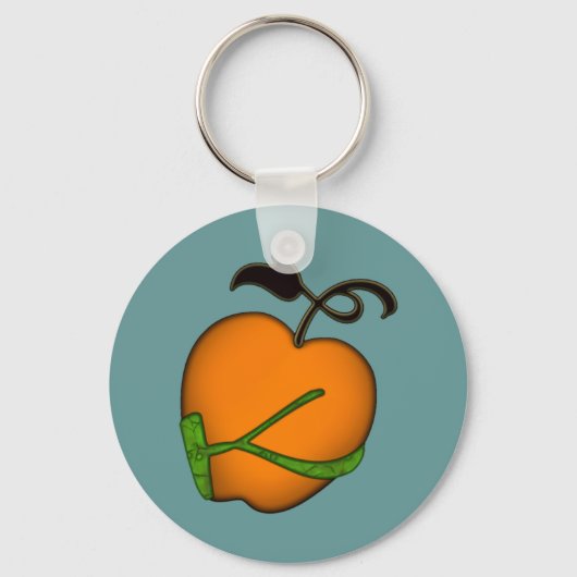 エリスのゴールデンアップル キーホルダー (正面)