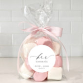 エリスミア お気に入りの贈り物 クラシック ラウンド ステッカー