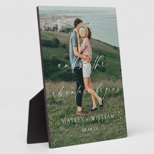 エリスミア そして冒険が始まる ウェディング フォトプラーク (側面)