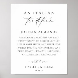 エリスミア イタリアの伝統 砂糖がけアーモンド ポスター