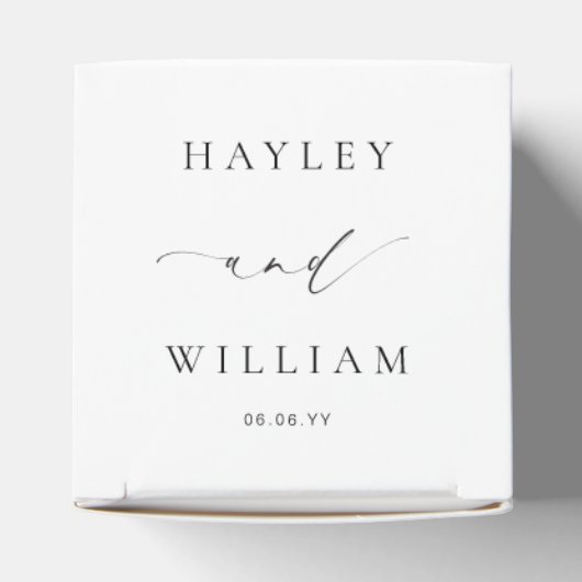 エリスミア イタリアの伝統 5個の砂糖がけアーモンド フェイバーボックス (上部)