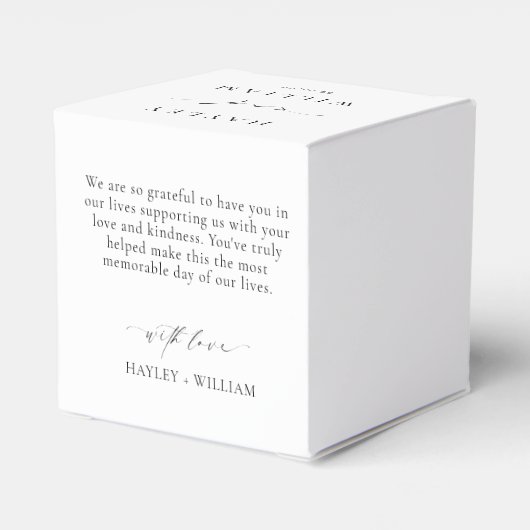 エリスミア イタリアの伝統 5個の砂糖がけアーモンド フェイバーボックス (裏面サイド)