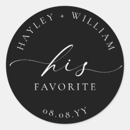 エリスミア ブラック 彼の好み ラウンドシール