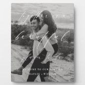 エリスミア 一緒にいれば美しい場所へ ようこそ フォトプラーク (正面)