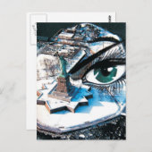 エリス島の絵はがき ポストカード (正面/裏面)