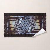 エリス島の自由の生誕地の夕暮れ バスタオルセット (ハンドタオル)