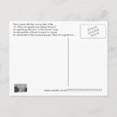 エリス島移民博物館 案内ポストカード (裏面)