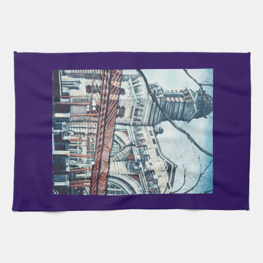 エリス島 キッチンタオル (横)