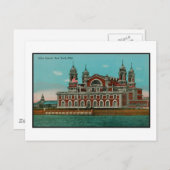 エリス島（ニューヨーク） ポストカード (正面/裏面)