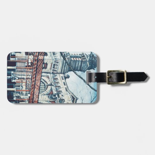 エリス島 ラゲッジタグ (正面横)