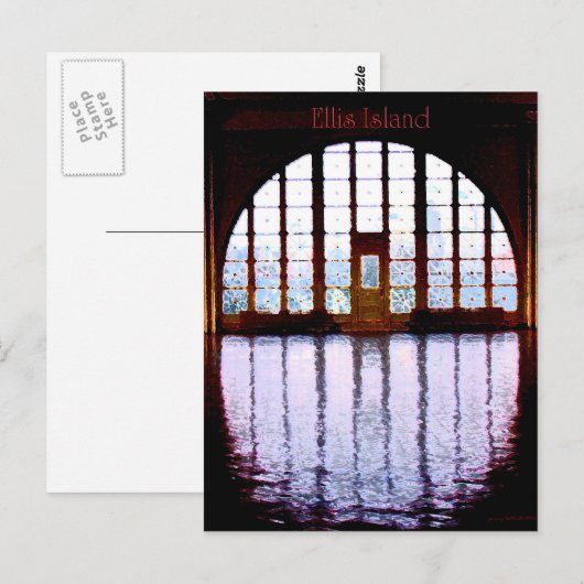 エリス島I ポストカード (正面/裏面)