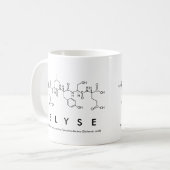 エリセペプチド名mug コーヒーマグカップ (正面左)
