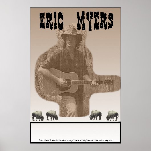 エリックのショー ポスター (正面)