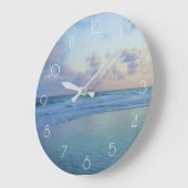 エリックのブルータイド沿岸 ラージ壁時計 (傾斜)