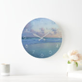 エリックのブルータイド沿岸 ラージ壁時計 (ホーム)