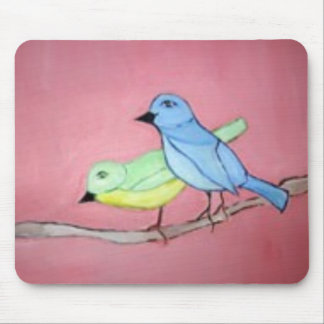 エリックの世界による鳥 マウスパッド