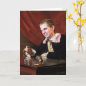 エリックの切札カスタマイズ可能な記念日カード カード (黄色い花)